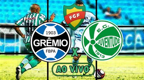 juventude x grêmio ao vivo online